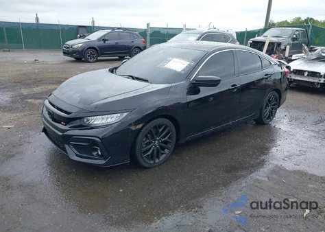 2020 Honda Civic Si Sedan z USA, uszkodzony, nr VIN 2HGFC1E50LH706382